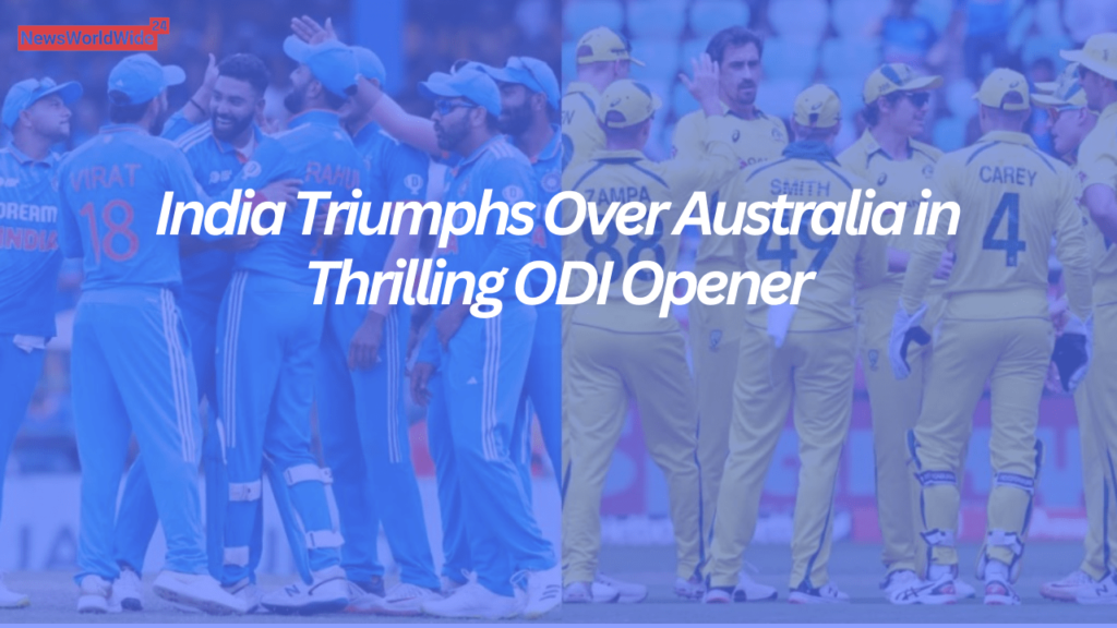 IND vs AUS 1st ODI