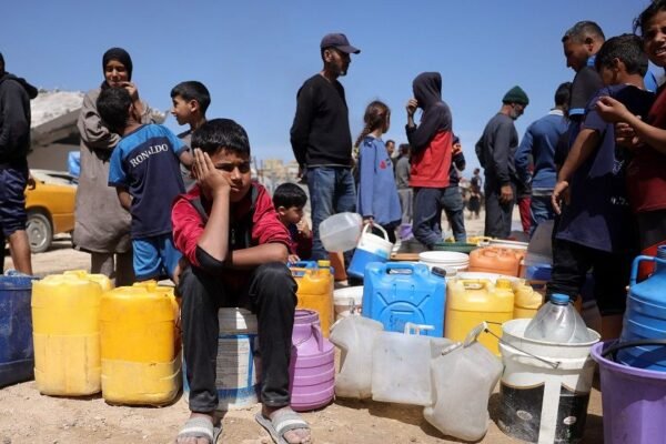 water in Gaza