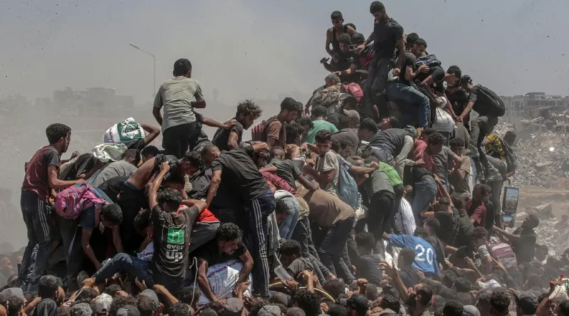 Gaza air drops