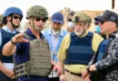 trump gaza aid visit controversy
